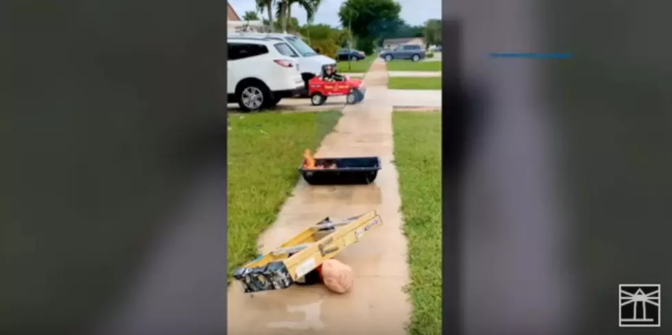 Three-Year Old Firefighter Wanted To Be Just Like His Dad