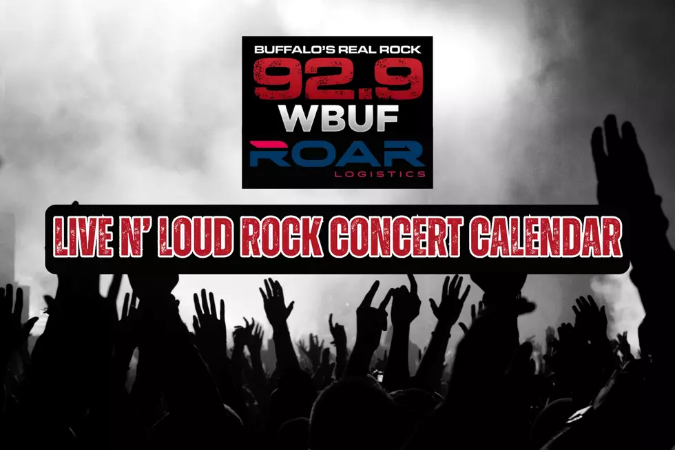 Rock Concert Calendar For Buffalo and Western New York